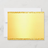 Gouden Glitter Handgeschreven Sjabloon Script Teks (Achterkant)