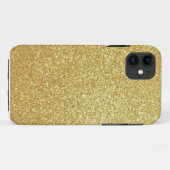 Gouden Glitter Hoesje, Luxe Glitter Cadeau Case-Mate iPhone Case (Achterkant (horizontaal))