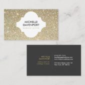 GOUDEN GLITTER II SCHOONHEID, MAKE-UPKUNSTENAAR, S VISITEKAARTJE (Voorkant / Achterkant)