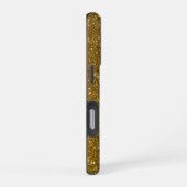 Gouden Glitter iPhone Hoesje (Rechterkant)