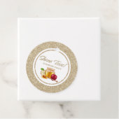 Gouden Glitter Joodse Rosh Hashanah Bedankjes Labels (In situ)