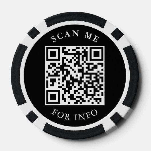 Gouden Glitter Kaart Suit Bruiloft Datum Naam QR c Poker Chips (Achterkant)