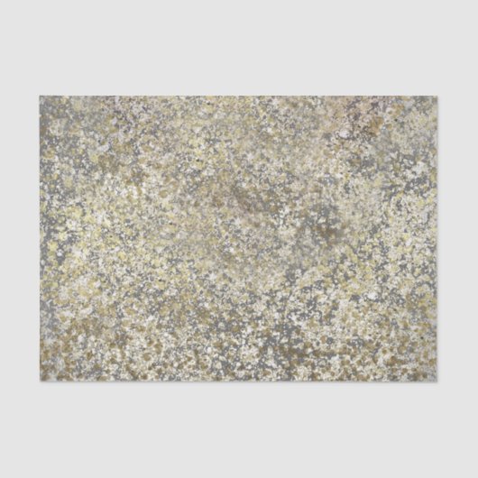 Gouden Glitter Krakeling Moderne Chic Glam Glans Tissuepapier (Voorkant)