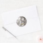 Gouden Glitter Kroon Royal Feest FOTO Sticker (Envelop)