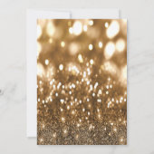 Gouden Glitter lint snijden Grand opening Kaart (Achterkant)