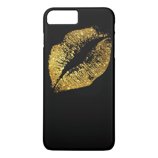 Gouden Glitter Lippen #3 Case-Mate iPhone Case (Achterkant)