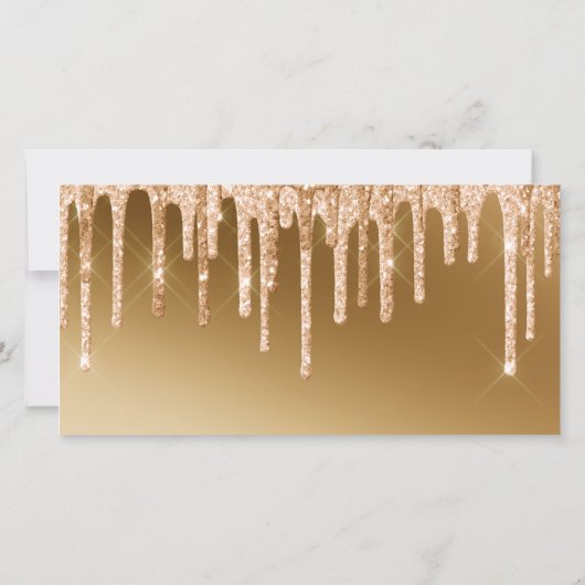 Gouden Glitter Logo Script Zakelijk Certeficaat (Achterkant)