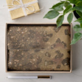 Gouden Glitter Luipaard Print Tissuepapier (Geschenk)