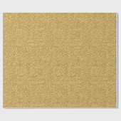 Gouden Glitter Luxe Sparkle Tinsel Cadeaupapier (Vlak)