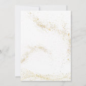 Gouden Glitter Maan en Lantaarn Ramadan Iftar Kaart (Achterkant)