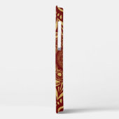 Gouden glitter mandala harten en wervelingen. Case-Mate iPhone case (Achterkant / Links)