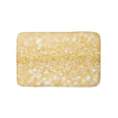 Gouden glitter met vonken badmat (Voorkant)