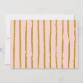 Gouden Glitter Moderne Script Afstudeer Bedankt Fo (Achterkant)