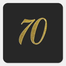 Gouden Glitter Nummer 70