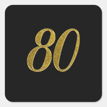 Gouden Glitter Nummer 80