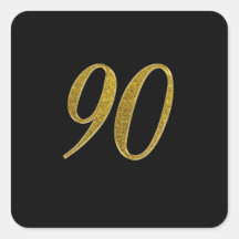 Gouden Glitter Nummer 90