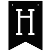 Gouden Glitter Paris Eiffeltoren Gelukkige Verjaar Vlaggetjes (Tweede vlag)