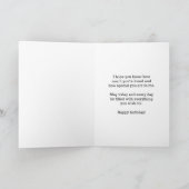 Gouden Glitter Pijlen & Hart 10e Verjaardag Kaart (Binnen)