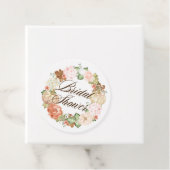 Gouden Glitter Pompoen Krans Bruiloft Bridal Showe Bedankjes Labels (In situ)