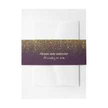 Gouden Glitter Pruim Vintage Trouwen