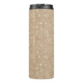 Gouden Glitter Rode Kersen Thermosbeker (Achterkant)