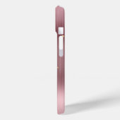 Gouden Glitter Roze Folie Moderne Meisjesachtige H Case-Mate iPhone Case (Achterkant / Links)