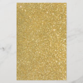 Gouden Glitter Salon Service Menu (Achterkant)