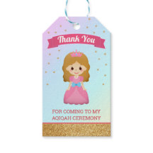 Gouden Glitter Schattige Kleine Prinses Aqiqah