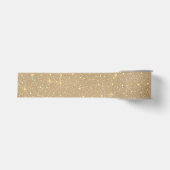 Gouden Glitter Shiny Multicolor Sparkles Diamond Grosgrain Lint (Voorkant)