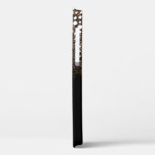 Gouden Glitter Sparkle Dripping Rain Aangepaste na Case-Mate iPhone Case (Achterkant / Links)