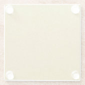 Gouden Glitter, Sparkle, Glitter Achtergrond Glazen Onderzetter (Achterkant)