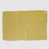 Gouden Glitter, Sparkle, Glitter Achtergrond Golfhanddoek (Horizontaal)
