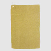 Gouden Glitter, Sparkle, Glitter Achtergrond Golfhanddoek (Voorkant)