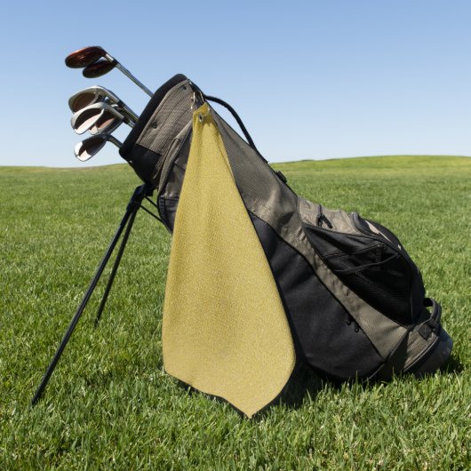 Gouden Glitter, Sparkle, Glitter Achtergrond Golfhanddoek (Groen)