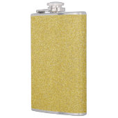 Gouden Glitter, Sparkle, Glitter Achtergrond Heupfles (Links)