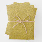 Gouden Glitter, Sparkle, Glitter Achtergrond Inpakpapier Vel (In situ)