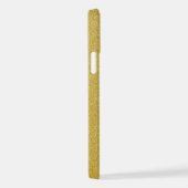 Gouden Glitter, Sparkle, Glitter Achtergrond iPhone Hoesje (Rechterkant)