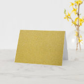 Gouden Glitter, Sparkle, Glitter Achtergrond Kaart (Gele Bloem)