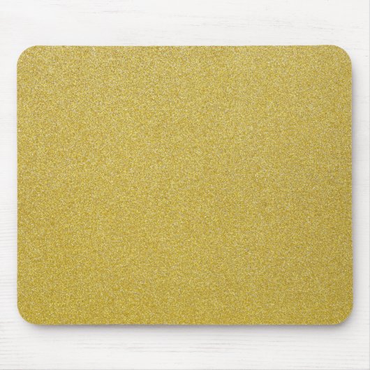 Gouden Glitter, Sparkle, Glitter Achtergrond Muismat (Voorkant)
