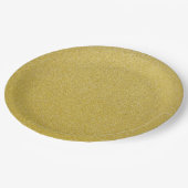 Gouden Glitter, Sparkle, Glitter Achtergrond Papieren Bordje (Gekanteld)