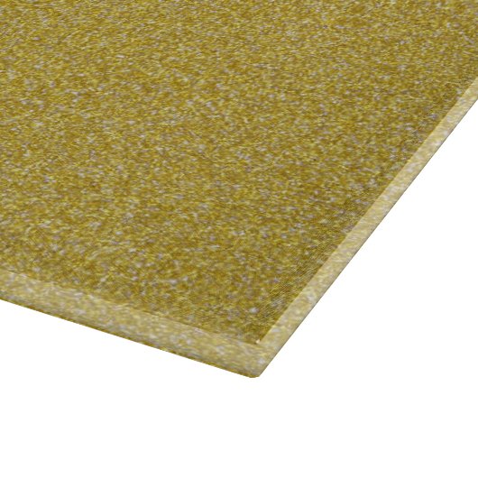 Gouden Glitter, Sparkle, Glitter Achtergrond Snijplank (Hoek)