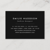 Gouden Glitter, Sparkle, Glitter Achtergrond Visitekaartje (Achterkant)