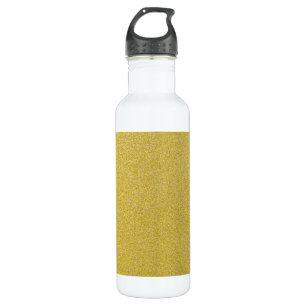 Gouden Glitter, Sparkle, Glitter Achtergrond Waterfles