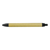 Gouden Glitter, Sparkle, Glitter Achtergrond Zwarte Inkt Pen (Voorkant)