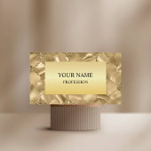Gouden Glitter Sparkle Lijst Visitekaartje