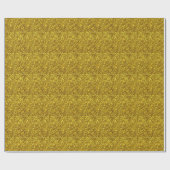Gouden Glitter Sparkle textuur Cadeaupapier (Vlak)