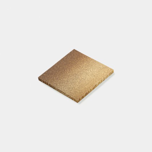 gouden glitter spartelen schoolwerk post-it® notes (Schuin)