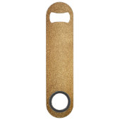 Gouden glitter speed flessenopener (Achterkant)