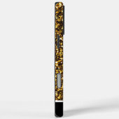 Gouden glitter sprankelend helder Case-Mate iPhone case (Achterkant / Rechts)