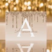 Gouden Glitter Sweet 16 Save the Date Kaart